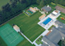 design your pool, backyard, garden, landscape 3d rendering with existing yard